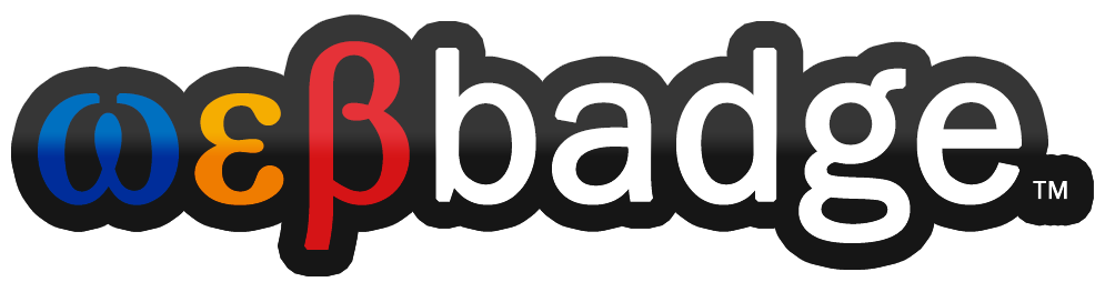 WebBadgeTM Logo